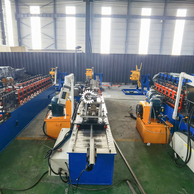 Stud Track Furring Channel Omega Roll Forming Machine High Speed 20 - 25m/Min