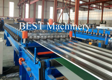 High Speed Max 25-30m/Min Roof Sheet Cold Roll Forming Machine Hydraulic Cutting Type