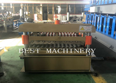836mm Corrugated Sheet Roll Forming Machine 380v 2 Years Warranty