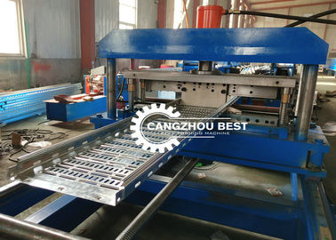 Auto Cable Tray Roll Forming Machine For Professional Design Profiles