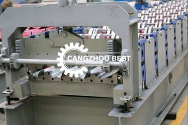 Automatic Galvanized Steel Sheet Cr12 Floor Deck Roll Forming Machine