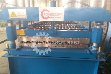 PLC Metal 12m / Min Roofing Sheet Roll Forming Machine
