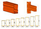 Storage rack warehouse rack box beam upright roll forming machine