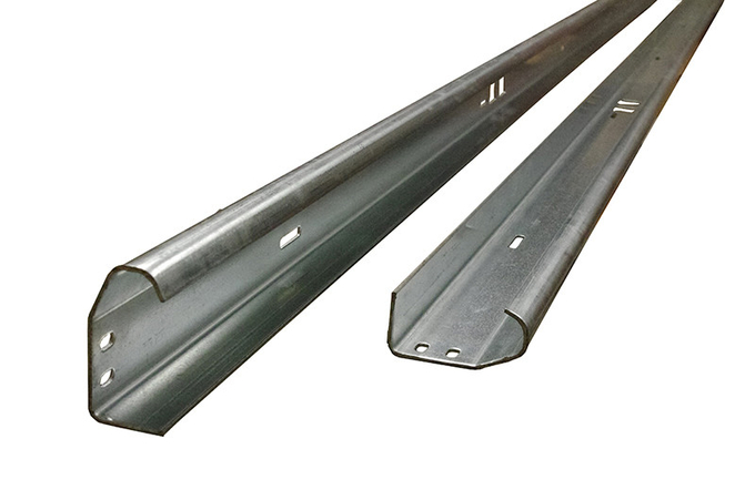 Steel Garage 2 And 3 Track Door Guide Roll Forming Machine