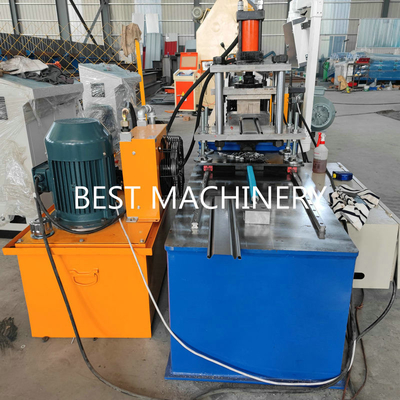 Galvanized Steel Profile 380v50hz Roller Shutter Slat Machine Chain Driven