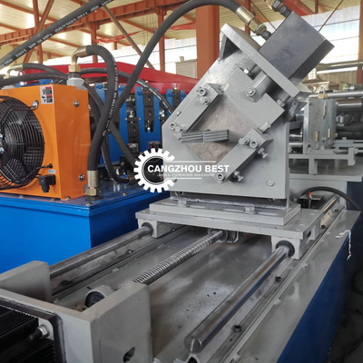 Custom C Channel 1.2mm Stud And Track Roll Forming Machine Multi Profile