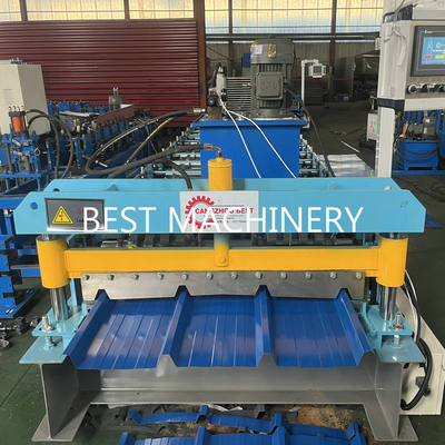 Ppgi Steel Profile Roll Forming Machine Popular Design Tr4 3 Phase