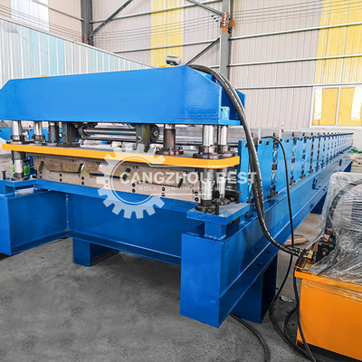 Tr4 Steel GI Roofing Sheet Roll Forming Machine 12m/Min