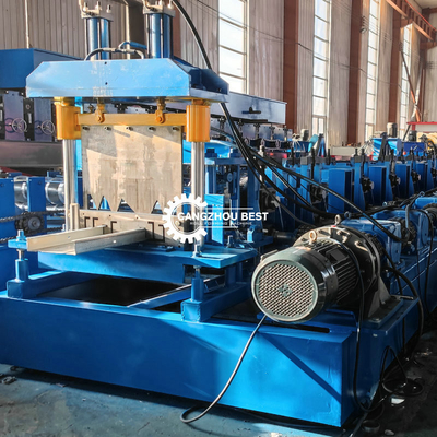 Gear Box Transmission C Purlin Roll Forming Machine Automatically