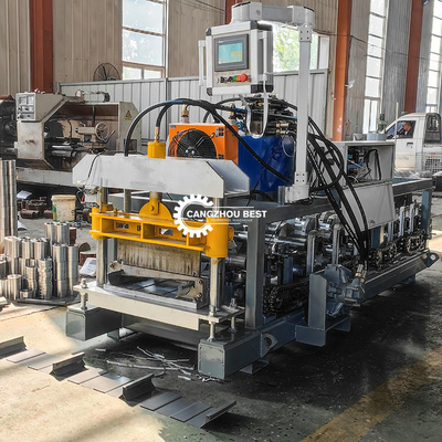 Metal Steel Portable Standing Seam Roll Forming Machine KR18 Profile