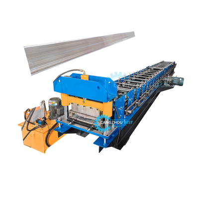 Self Lock Standing Seam Roofing Sheet Roll Forming Machine For G550 Material