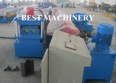 2 / 3 Beam Exprpessway Rail Guardrail Forming Machine 3mm - 5mm Galavnized