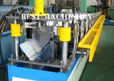 Roof Tile Crest Ridge Cap Roll Forming Machine CE / SGS Certificated