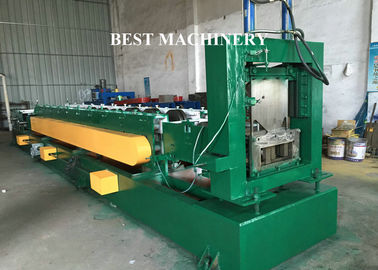 Punching Device U Channel Roll Forming Machine , Galvanized Steel Roll Forming Machine
