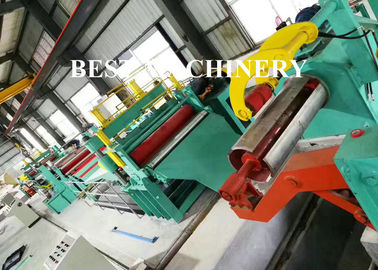 Heavy Duty Cutting to Length Custom Roll Forming Machine PLC Control System