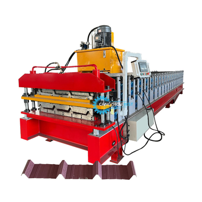 Automatic Operation Steel Tile Roof Sheet Machine For Smooth Production