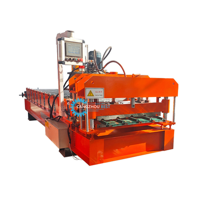 Color Steel IBR Roof Sheet / Tile Single Layer Roofing Sheet Roll Forming Machine
