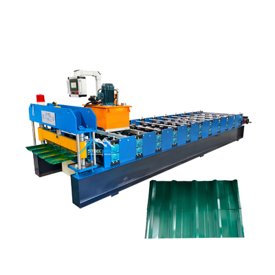 Advanced 0.3-0.8mm Roofing Sheet Manufacturing Machine High Speed