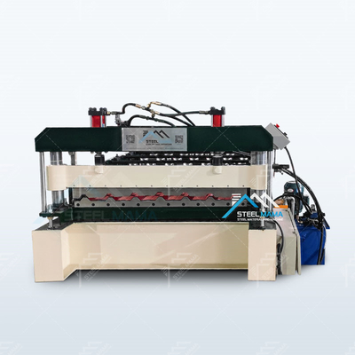 Cold Material Thickness 0.3-0.8mm Metal Roof Panel Machine Efficiently Produce
