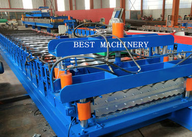 Double Layer Corrugated Steel Sheet Making Roll Forming Machine