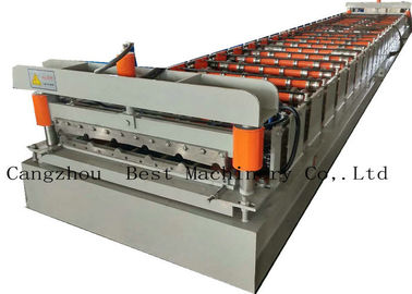 Galvanized Metal Roofing Panel Roll Forming Machine Production Line