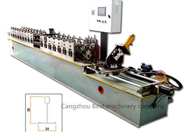 Power 8.5kw Wall Angle Roll Forming Machine 50-60HZ Frequency 2 Years Warranty