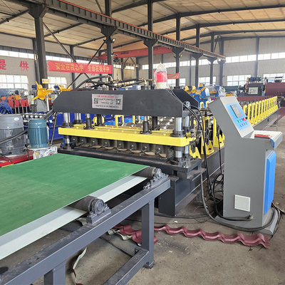 Automatic Color Steel Roofing Tile Roll Forming Machine
