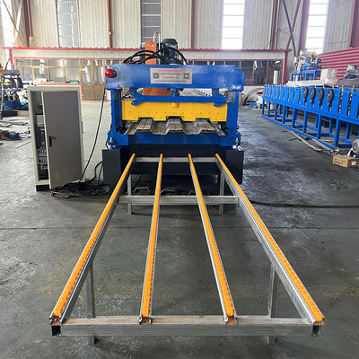 Galvanized Steel Double Decking Sheet Floor Roll Forming Machine