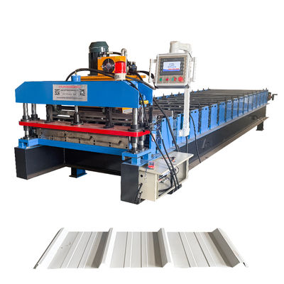 TR4 Design Roofing Sheet Roll Forming Machine with 13-22 Forming Stations and 5000 kg Decoiler Capacity