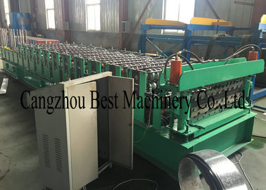 House Building Double Layer Two Profiles Roof Sheet Roll Forming Machine