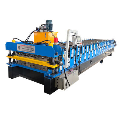 Peru popular high-performance fully automatic TR4 and TR5 trapezoidal roofing sheet double-layer machine
