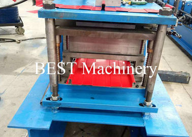 High Speed Metal Roof Roll Forming Machine , Roofing Roll Formers PLC Control System