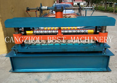 Australia Style Steel Roller Shutter Door Roll Forming Machine 5.5KW PLC Control