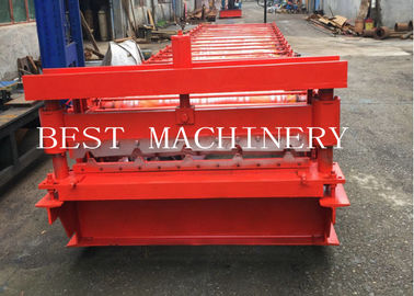 Wall Roofing Sheet Roll Forming Machine IBR Galvanized Steel 18 Stations