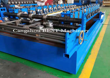 Adjustable Portable Standing Seam Roll Forming Machine One Year Warranty