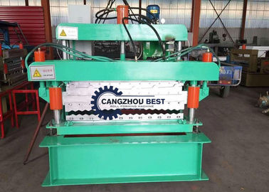 Fast Metal Roofing Sheet Roll Forming Machine For Corrugated Steel Tile