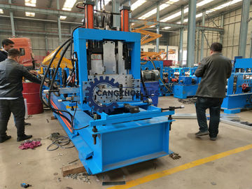 CZ Automatic Interchangeable Purlin Roll Forming Machine Heavy Duty Design