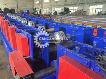 Construction Material Cable Tray Making Machine With Punching Hole Device