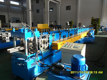 Shelf Panel Rack 2.5mm 11kw Upright Roll Forming Machine