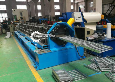 100-600mm Adjustable Bridge Cable Tray Machine / Production Line Low Noise