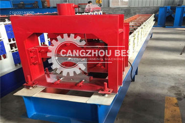 Glazed Roof Sheeting Metal Ridge Cap Roll Forming Machine Stable Performance
