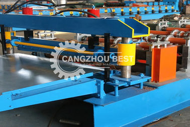 Galvanized Metal Sheet Forming Machine / Building Material Machine Low Noise