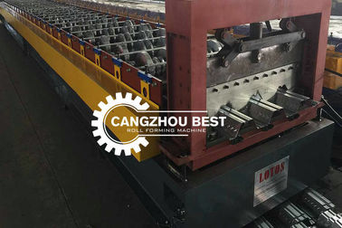 Coil Width 1250mm Metal Steel Galvanized Floor Decking Sheet Making Roll Forming Machine