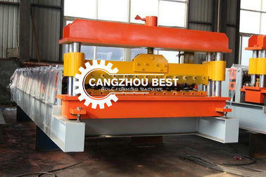 Aluminium Steel Bemo Standing Seam Roll Forming Machine , Roofing Sheet Roll Forming Machine