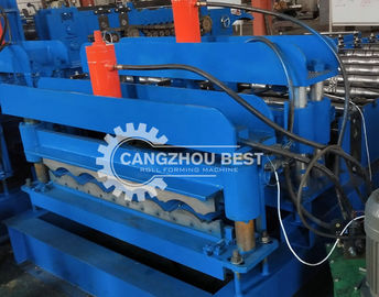 Truecoue Sheet Metal 1250mm Roof Tile Roll Forming Machine