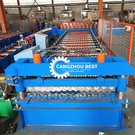 20m / Min Glazed Roofing Sheet Corrugated Roll Forming Machine