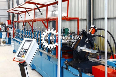 15 M / Min Drywall Furring Channel Roll Forming Machine