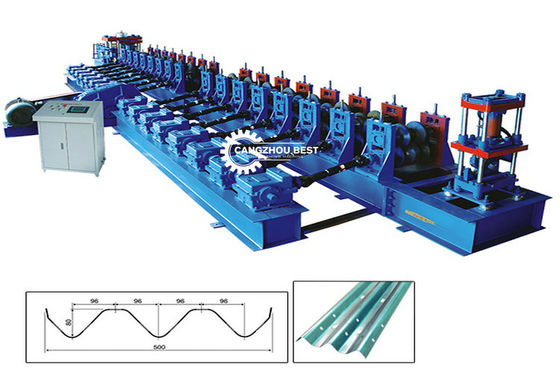 W Beam / Thrie Beam 1600mm Dia Panel Roll Forming Machine