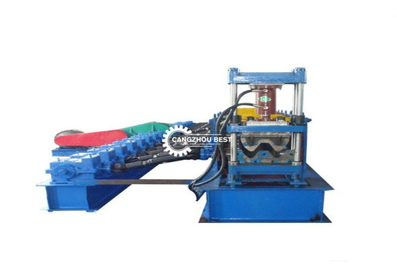 Servo Flying Cut Off φ600 Id Highway Guardrail Roll Forming Machine