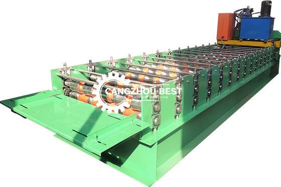 Multifunctional 4mm Plc Color Steel Roll Forming Machine